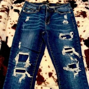 Judy blue distressed jeans